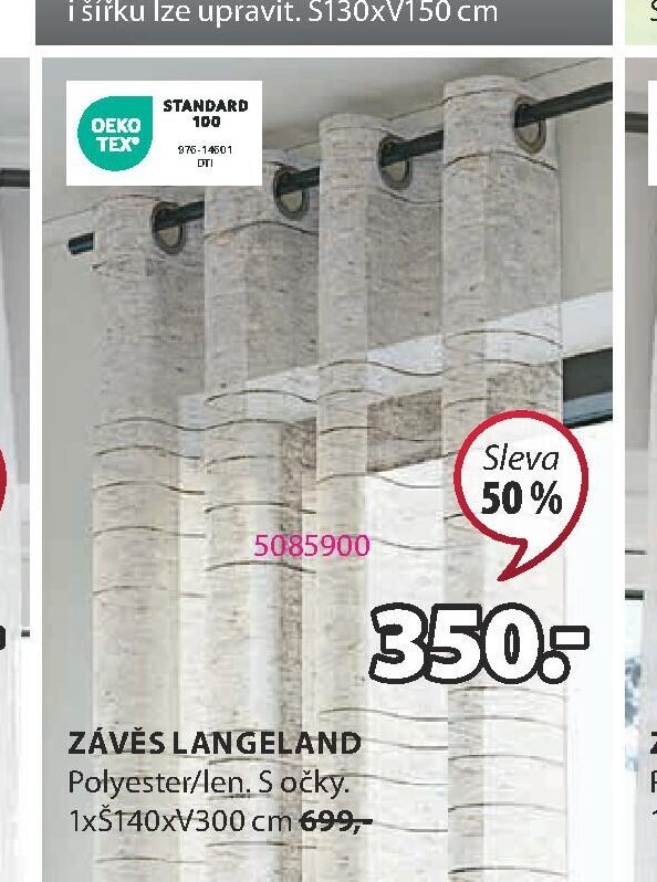 Závěs LANGELAND