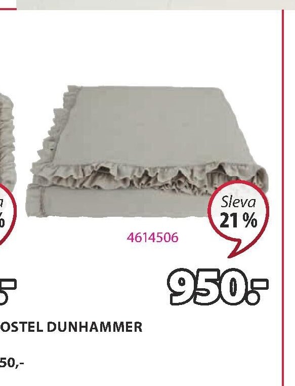 PŘEHOZ NA POSTEL DUNHAMMER