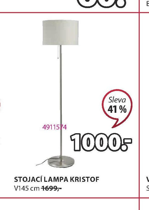 STOJACÍ LAMPA KRISTOF