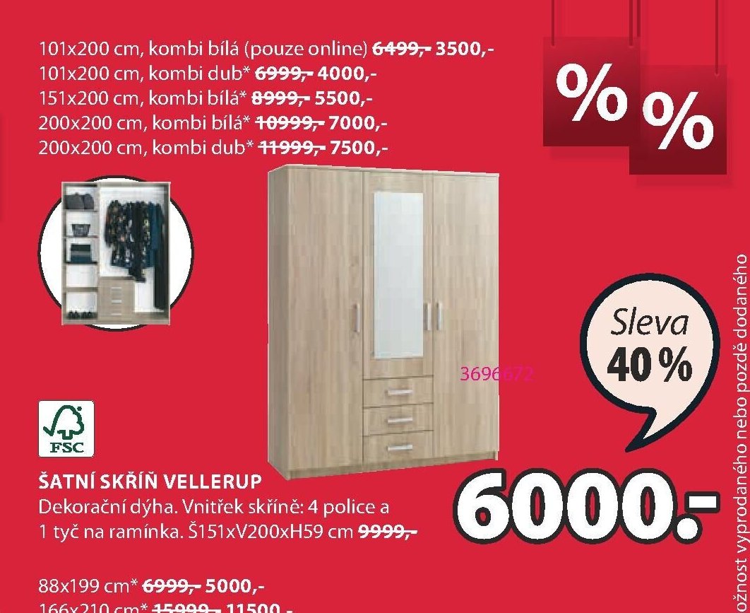 ŠATNÍ SKŘÍŇ VELLERUP