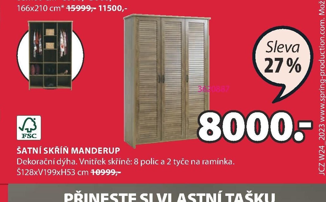 ŠATNÍ SKŘÍŇ MANDERUP