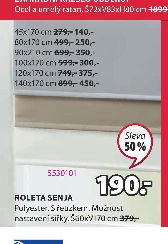 ROLETA SENJA