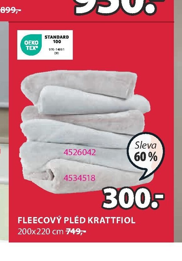 FLEECOVÝ PLÉD KRATTFIOL