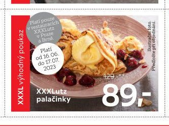 XXXLutz palačinky