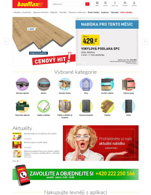 akční leták bauMax 21.6.2023-27.6.2023