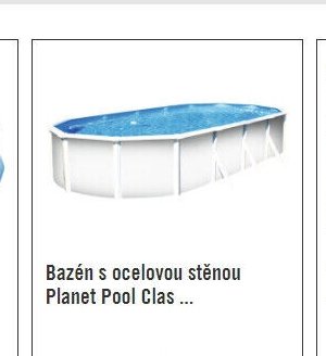 Bazén s ocelovou stěnou Planet Pool Clas ...