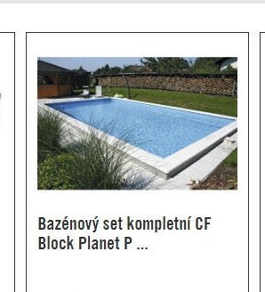 Bazénový set kompletní CF Block Planet P ...