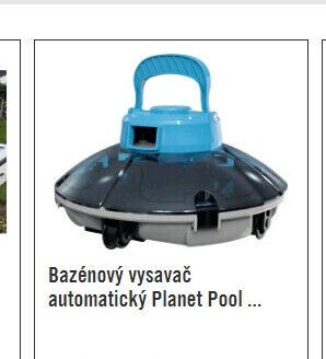 Bazénový vysavač automatický Planet Pool ...
