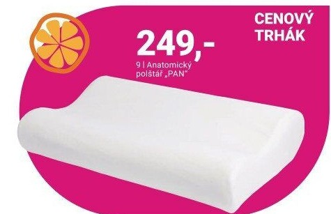 ŠIJOVÝ POLŠTÁŘ „PAN“