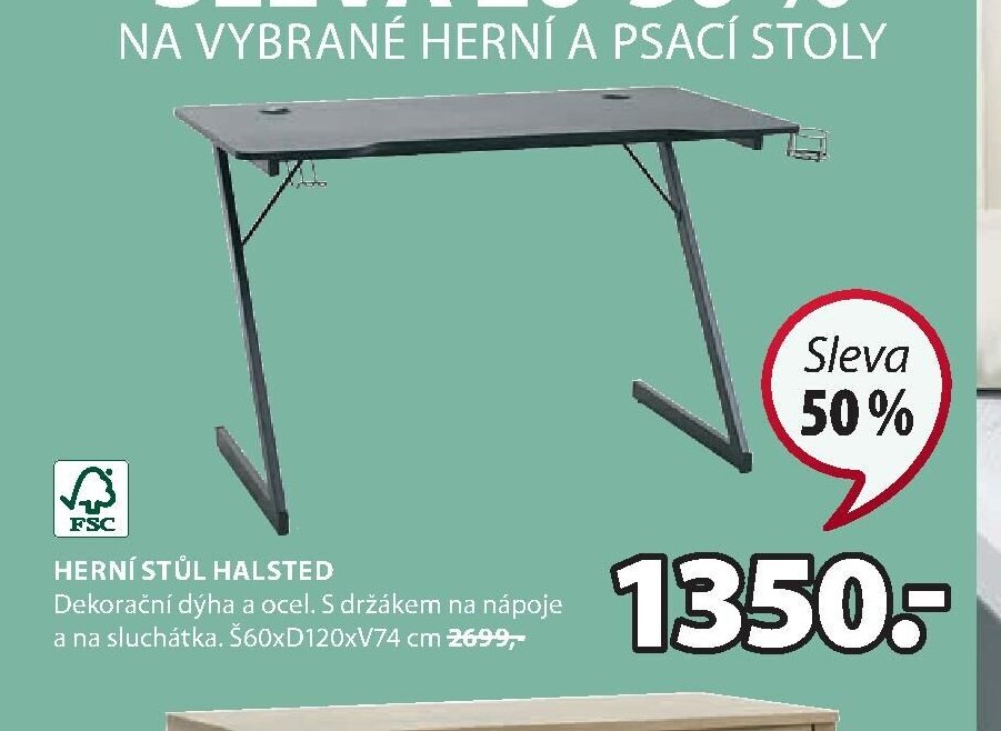 Herní stůl Halsted