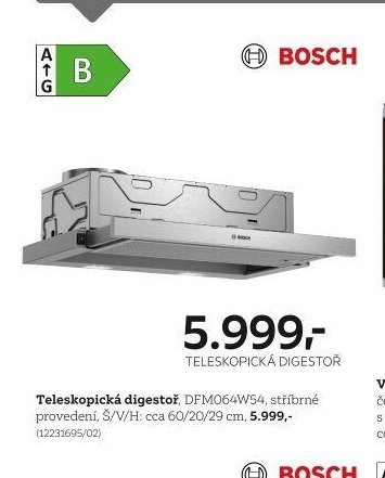 Teleskopická digestoř DFM064W54