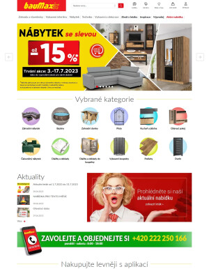 akční leták bauMax 5.7.2023-11.7.2023