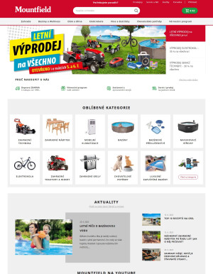 akční leták Mountfield 5.7.2023-11.7.2023