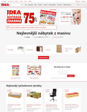 akční leták IDEA nábytek 11.7.2023-17.7.2023