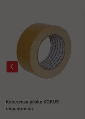 Kobercová páska KORUS - oboustranná