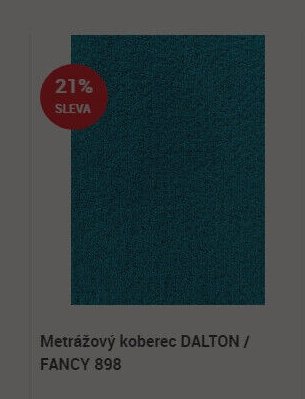 Metrážový koberec DALTON / FANCY 898