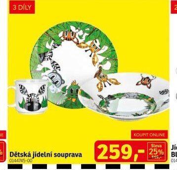 Dětská jídelní souprava