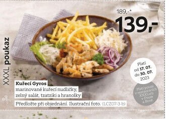 Kuřecí Gyros