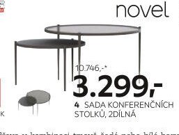 Sada konferenčních stolků, 2dílná