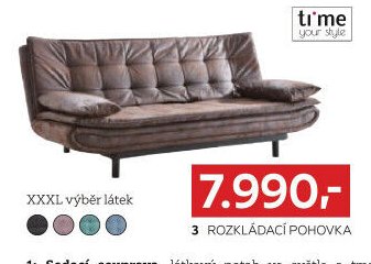 3 Rozkládací pohovka