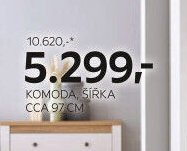 Komoda, šířka cca 97 cm