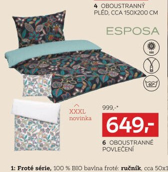 Oboustranné povlečení