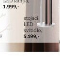 stojací LED svítidlo