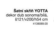 Šatní skříň YOTTA