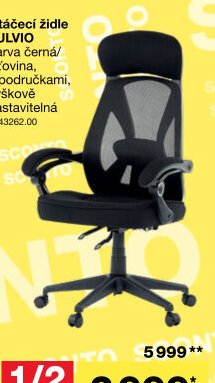 Otáčecí židle FULVIO