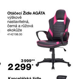Otáčecí židle AGÁTA