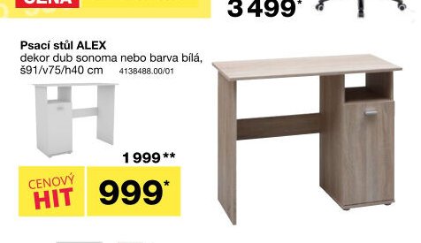 Psací stůl ALEX