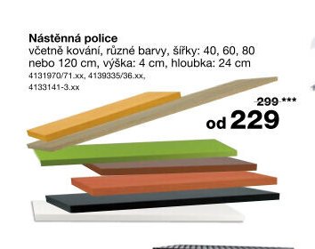 Nástěnná police