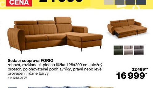 Sedací souprava FORIO