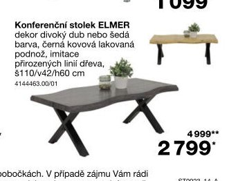 Konferenční stolek ELMER
