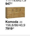 Komoda 156,8/86/40,9