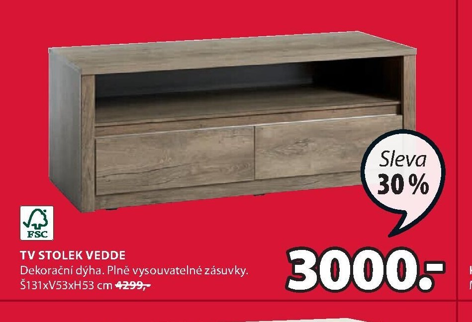 TV STOLEK VEDDE