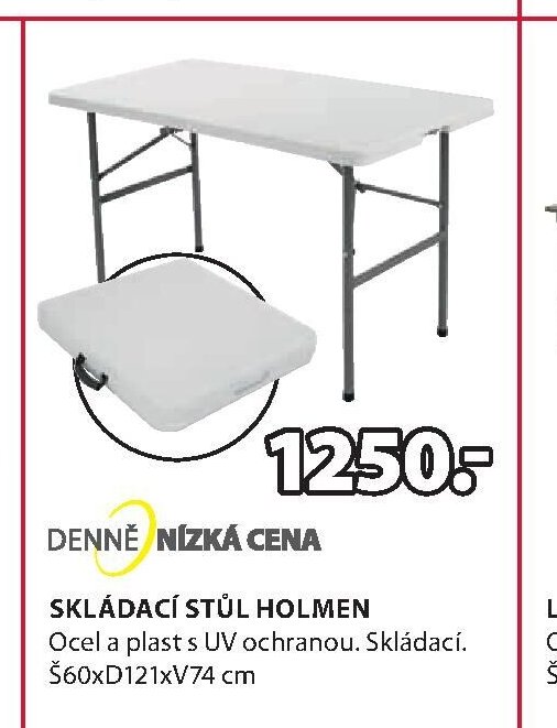 SKLÁDACÍ STŮL HOLMEN