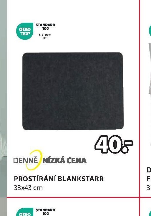 PROSTÍRÁNÍ BLANKSTARR 33x43 cm