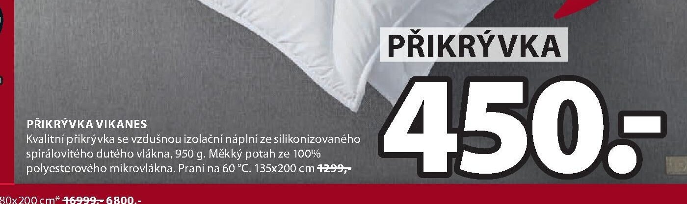 PŘIKRÝVKA VIKANES