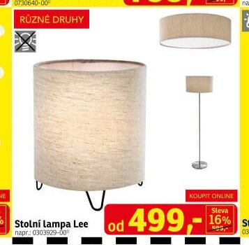 Stolní lampa Lee