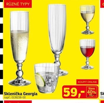 Sklenička Georgia