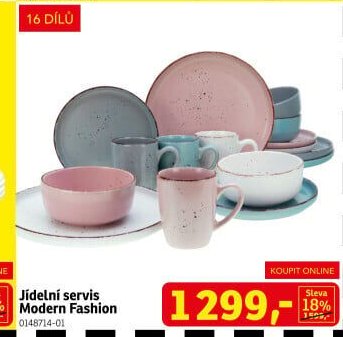Jídelní servis Modern Fashion