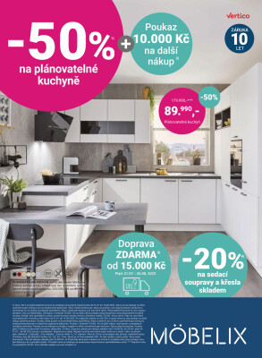 akční leták Möbelix 31.7.2023-13.8.2023