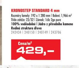 KRONOSTEP STANDARD 4 mm