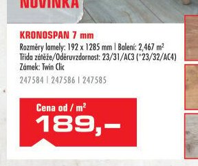 Kronospan 7 mm