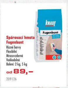 Spárovací hmota Fugenbunt