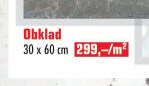 Obklad 30 x 60 cm