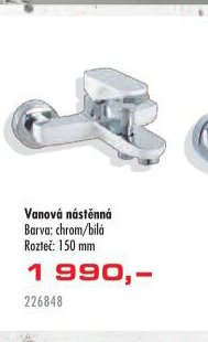 Vanová nástěnná