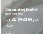 Žlab podlahový Komfort