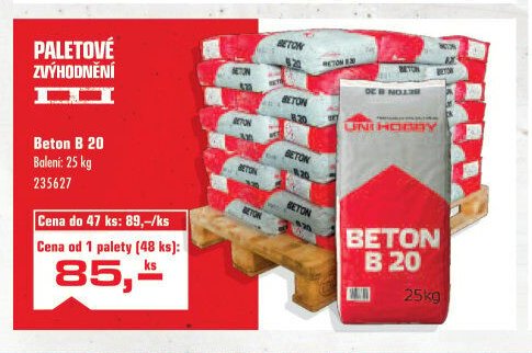 Beton B 20